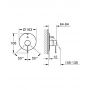 Grohe Essence 19285A01 bateria wannowo-prysznicowa podtynkowa hard graphite zdj.2