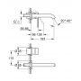 Grohe Essence New 19408A01 bateria umywalkowa podtynkowa hard graphite zdj.2