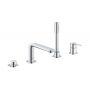 Grohe Lineare 19577001 bateria wannowo-prysznicowa nawannowa starlight chrome zdj.1