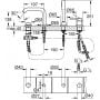 Grohe Essence 19578A01 bateria wannowo-prysznicowa nawannowa hard graphite zdj.2