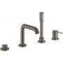 Grohe Essence 19578AL1 bateria wannowo-prysznicowa nawannowa brushed hard graphite zdj.1