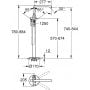 Grohe Essence 23491DA1 bateria wannowo-prysznicowa wolnostojąca warm sunset zdj.2