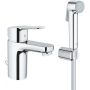 Grohe BauCosmopolitan 23757000 bateria umywalkowa stojąca starlight chrome zdj.1