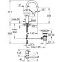 Grohe 23760000 bateria umywalkowa stojąca chrom zdj.2