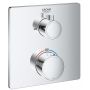 Grohe Grohtherm 24080000 bateria wannowo-prysznicowa podtynkowa termostatyczna starlight chrome zdj.1