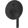 Grohe Lineare New 240952431 bateria wannowo-prysznicowa podtynkowa czarna zdj.1