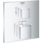 Grohe Grohtherm Cube 24154000 bateria wannowo-prysznicowa podtynkowa termostatyczna starlight chrome zdj.1