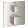 Grohe Grohtherm Cube 24154DC0 bateria wannowo-prysznicowa podtynkowa termostatyczna supersteel zdj.1