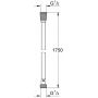 Grohe Silverflex 28388GL1 wąż prysznicowy 175 cm cool sunrise zdj.2