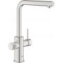 Grohe Blue 30590DC0 bateria kuchenna do filtra wody stojąca stal zdj.1