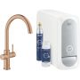 Grohe Blue 31455DL1 bateria kuchenna z filtrem stojąca brushed warm sunset zdj.1