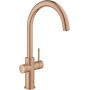 Grohe Blue 31455DL1 bateria kuchenna z filtrem stojąca brushed warm sunset zdj.3