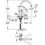 Grohe Start 31555001 bateria kuchenna stojąca starlight chrome zdj.2