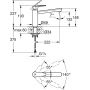 Grohe BauEdge 31693000 bateria kuchenna stojąca starlight chrome zdj.2