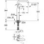 Grohe Essence New 32901A01 bateria umywalkowa stojąca hard graphite zdj.2