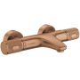 Grohe Precision Feel 34788DL0 bateria wannowo-prysznicowa ścienna z termostatem brushed warm sunset zdj.1