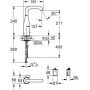 Grohe Essence 36445GL0 bateria umywalkowa stojąca elektroniczna cool sunrise zdj.2