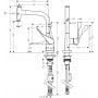 Axor Citterio 39861670 bateria kuchenna czarny zdj.2