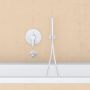 Grohe Eurosmart Cosmopolitan 13261000 wylewka do baterii wannowej starlight chrome zdj.4