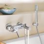 Grohe Concetto 32211001 bateria wannowo-prysznicowa ścienna starlight chrome zdj.4