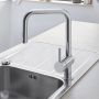 Grohe Minta 32322002 bateria kuchenna stojąca starlight chrome zdj.4