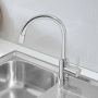 Grohe Concetto 32663003 bateria kuchenna stojąca starlight chrome zdj.4