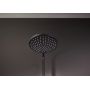 Hansgrohe Vernis Blend 26272670 zestaw prysznicowy ścienny z deszczownicą czarny zdj.3