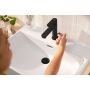 Hansgrohe Rebris S 72588670 bateria umywalkowa stojąca czarna zdj.4