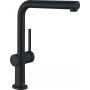Hansgrohe Talis M54 72808670 bateria kuchenna stojąca czarna zdj.1
