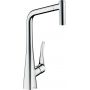 Hansgrohe Metris M71 73801000 bateria kuchenna stojąca chrom zdj.1