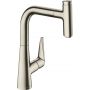 Hansgrohe Talis Select M51 73852800 bateria kuchenna stojąca stal zdj.1