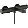 Hansgrohe Finoris 76420340 bateria wannowo-prysznicowa ścienna czarna zdj.1