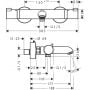 Hansgrohe Ecostat 13114990 bateria wannowo-prysznicowa zdj.2