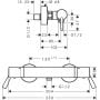 Hansgrohe Ecostat 13117000 bateria prysznicowa zdj.2