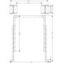 Hansgrohe sBox 28021000 wspornik do płyty montażowej zdj.2