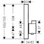 Hansgrohe ShowerSelect 15763140 bateria wannowo-prysznicowa podtynkowa zdj.2