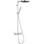 Hansgrohe Pulsify S Puro 24223000 zestaw prysznicowy ścienny termostatyczny z deszczownicą chrom zdj.1