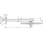 Hansgrohe Raindance E 26239140 deszczownica z ramieniem 30x30 cm kwadratowa zdj.2