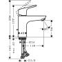 Hansgrohe Focus 31621000 bateria umywalkowa zdj.2