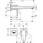 Hansgrohe Metropol 32526140 bateria umywalkowa zdj.2