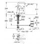 Grohe Essence 32628DA1 bateria umywalkowa stojąca warm sunset zdj.2