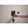 Hansgrohe Ecostat Comfort Q 33713670 bateria wannowo-prysznicowa podtynkowa z termostatem czarna zdj.4