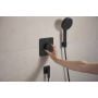 Hansgrohe Ecostat Comfort Q 33713670 bateria wannowo-prysznicowa podtynkowa z termostatem czarna zdj.5