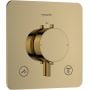Hansgrohe Ecostat Comfort Q 33713990 bateria wannowo-prysznicowa podtynkowa z termostatem złota zdj.1