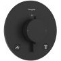 Hansgrohe Ecostat Comfort S 33715670 bateria wannowo-prysznicowa podtynkowa z termostatem czarna zdj.1