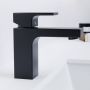 Hansgrohe Vernis Shape 71569670 bateria umywalkowa stojąca czarna zdj.4