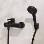 Hansgrohe Zesis S 74420670 bateria wannowo-prysznicowa ścienna czarna zdj.4