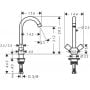 Hansgrohe Logis 71280000 bateria kuchenna zdj.2