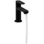 Hansgrohe Rebris S 72503670 zawór umywalkowy stojąca czarna zdj.1