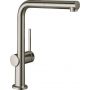 Hansgrohe Talis M54 72808800 bateria kuchenna stojąca stal zdj.1